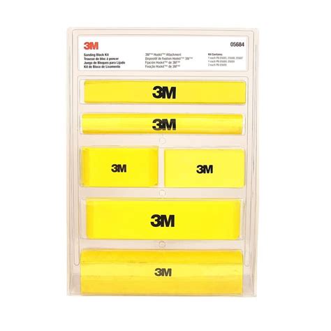 Black Friday - 50% OFF 3M (5684 Hookit Sanding Block Kit,Various sizes