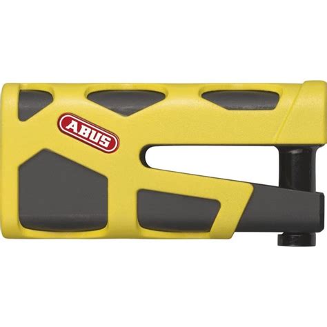 New Arrivals ABUS Granit Sledg 77 Web Disc Lock Yellow