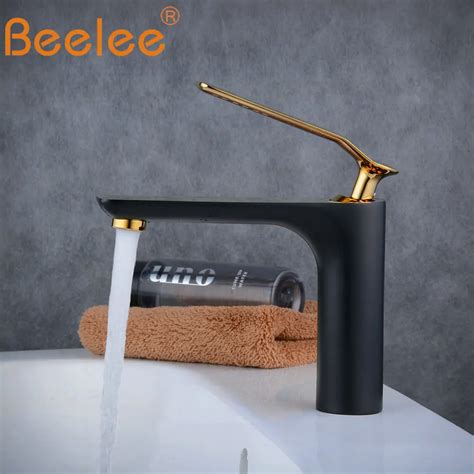 Beelee Bathroom Sink Faucet Single Hole Modern Vanity Faucet One Handle Tall Body Brushed Nickel Finished,BL6601NH