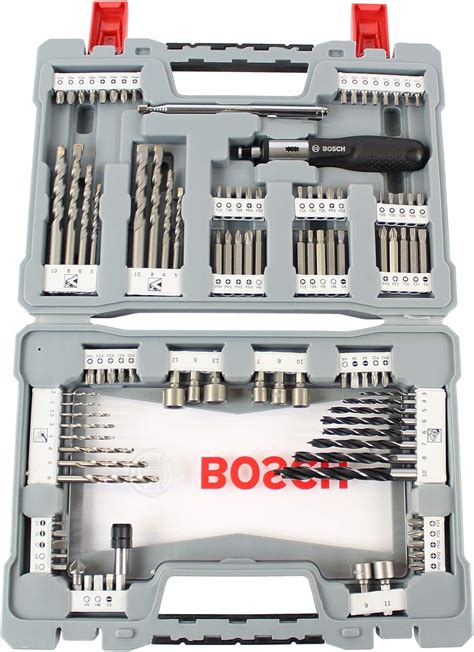 Bosch 2608P00236 Drill Bit-/Screwdriver Bit set"premium" 105 Pcs