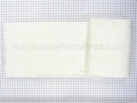 Frigidaire 316403700 Insulation