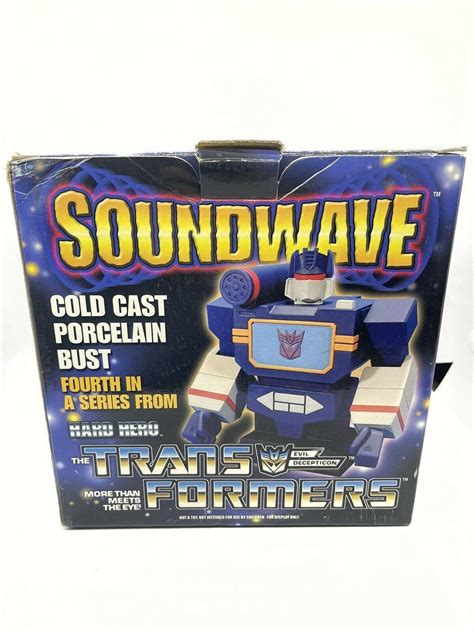 Exclusive Discount 🔥 Hard Hero Transformers Soundwave Bust