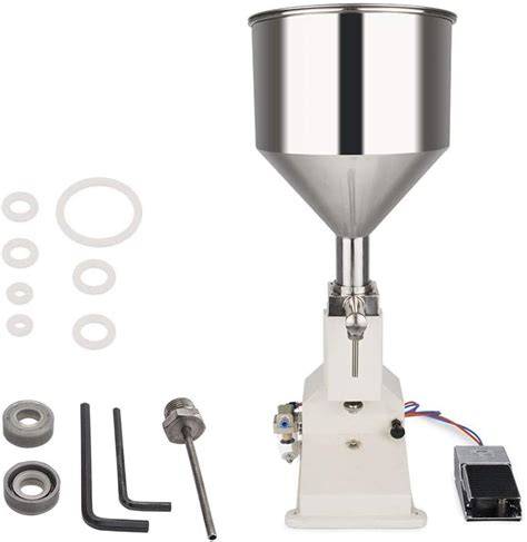 Masterandy Filling Machine Paste Liquid Filler Bottle Filler (50ML-pneumatic)