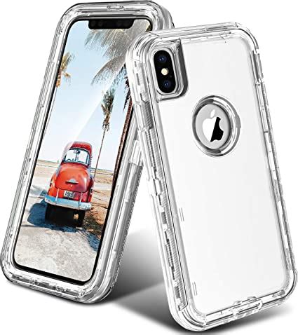 🛒 Crazy Deals ORIbox Case Compatible with iPhone Xs max Case, Heavy Duty Shockproof Anti-Fall case with Belt Clip