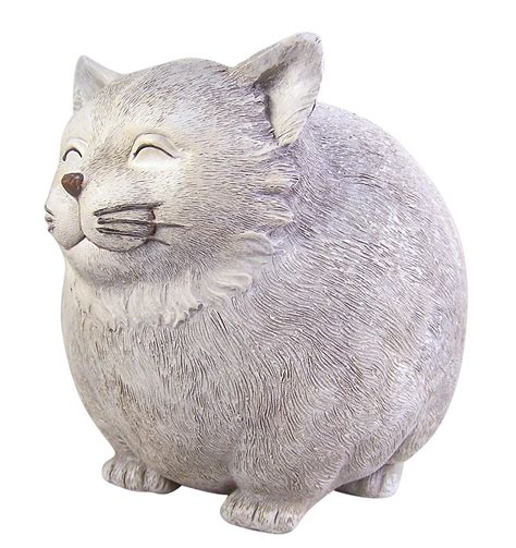 ✔ Pudgy Pal Cat Shaped Outdoor Bluetooth Speakers, 7 1/4 Inch