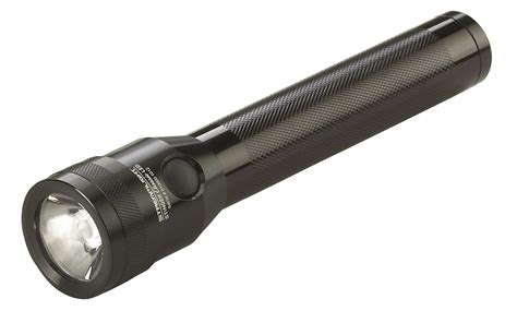 Streamlight 75662 Stinger Classic LED Rechargeable Flashlight with 120-Volt AC/DC Charger and 2-Holders - 500 Lumens, Black