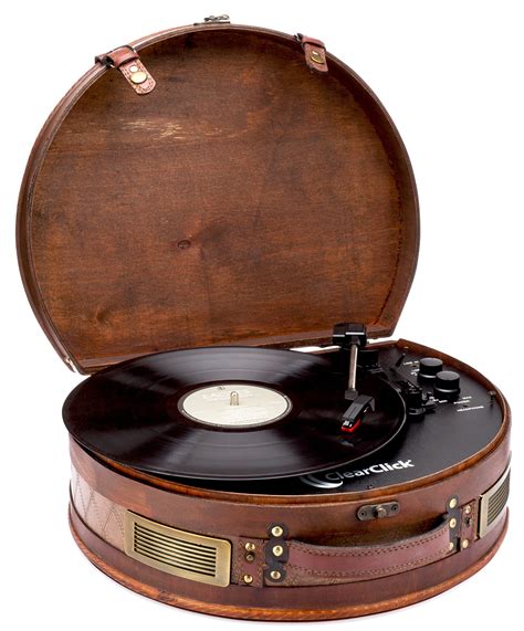 Suitcase USB Turntable for 33/45/78 RPM Record,Vintage Vinyl Record Player with Stereo Speakers, RCA Output&Line-in and USB Direct Encoding,Blue