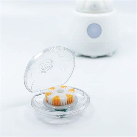 TAO Clean Replacement Exfoliator Brush Head, Replacement Head (1 Head) – Exfoliating Brush Replacement Head for the TAO Clean Electric Face Cleansing Brush and Cleaning Station
