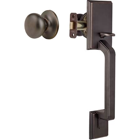 Yale Security 87802K33K01 Rainier Passage Handleset with Knob Interior, Oil-Rubbed Bronze